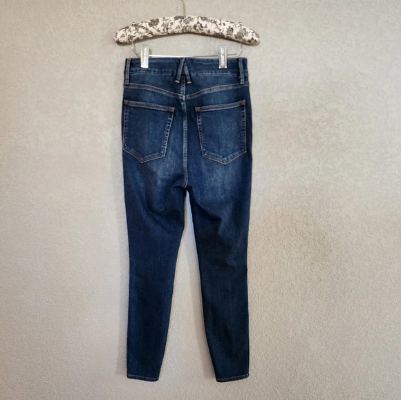Good American Good curve High waisted Skinny jeans size 6/28 - Picture 3 of 6